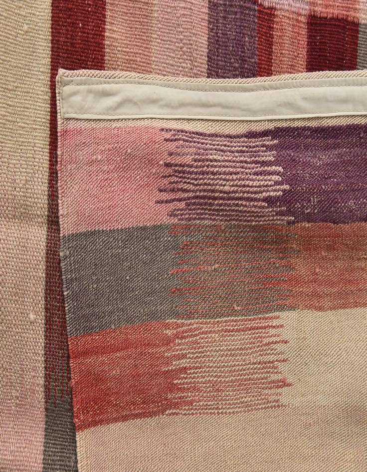 Detail image of  8' 3 x 9' 6  Hand Woven Kilim Modern Wool Rug