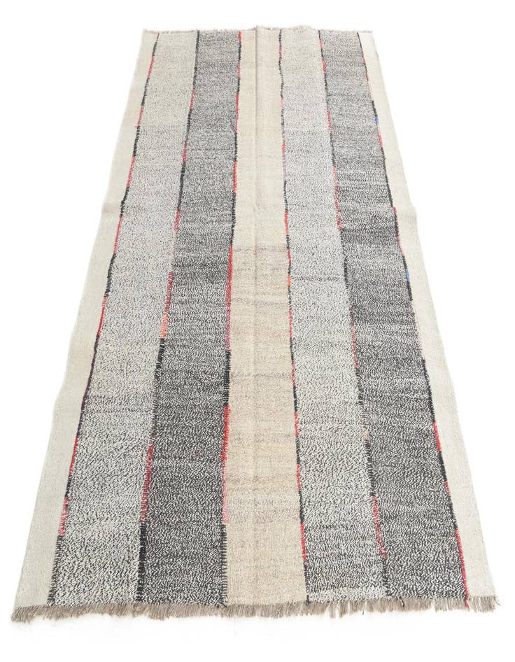 Detail image of  6' x 7' 9  Hand Woven Kilim Modern Wool Rug