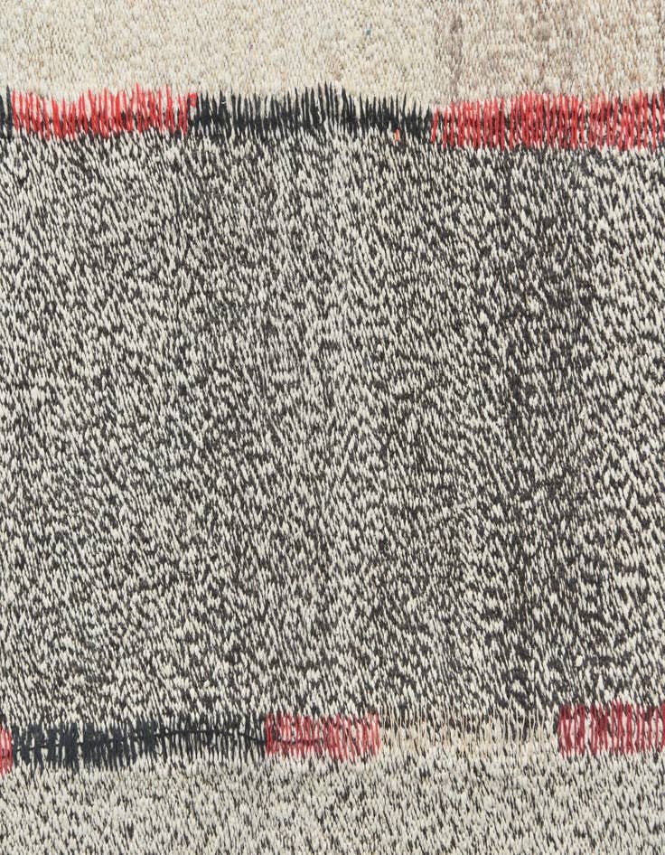 Detail image of  6' x 7' 9  Hand Woven Kilim Modern Wool Rug