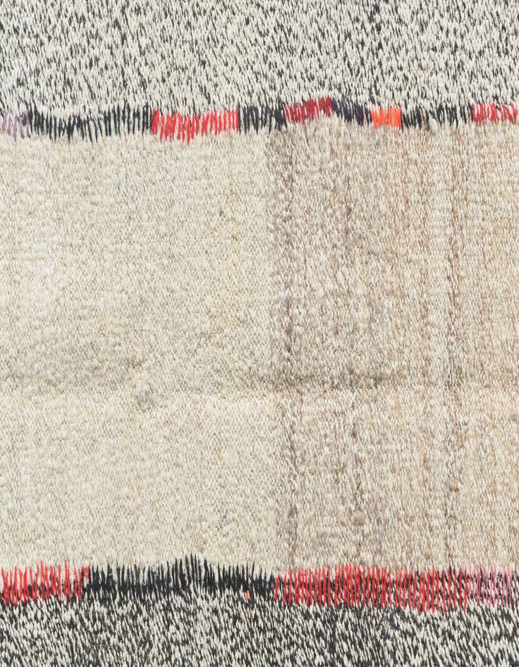 Detail image of  6' x 7' 9  Hand Woven Kilim Modern Wool Rug