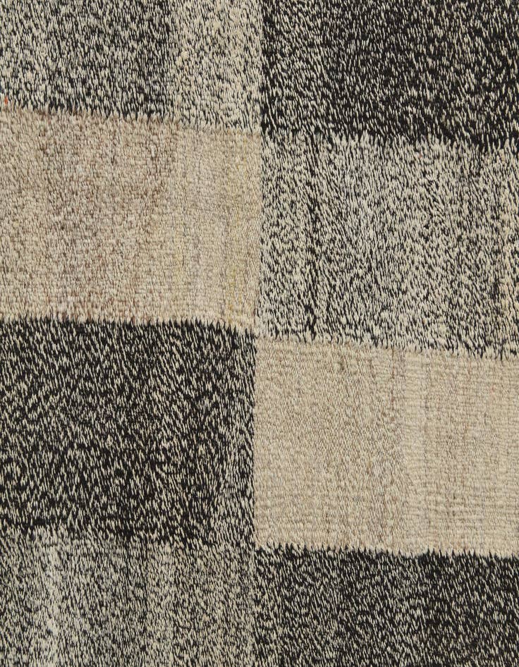 Detail image of  6' 8 x 9' 10  Hand Woven Kilim Modern Wool Rug