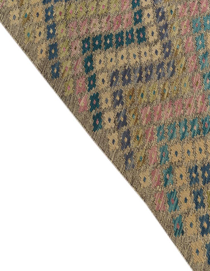 Detail image of  8' 4 x 11' 3  Hand Woven Kilim Modern Wool Rug