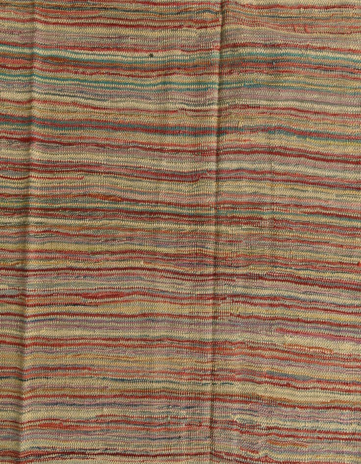 Detail image of  5' 10 x 7' 10  Hand Woven Kilim Modern Wool Rug