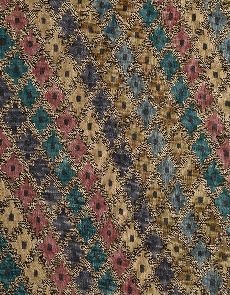 Detail image of  9' 4 x 13'  Hand Woven Kilim Modern Wool Rug