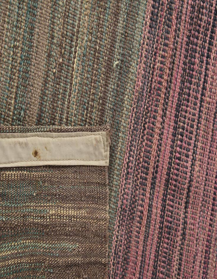 Detail image of  10' x 13' 6  Hand Woven Kilim Modern Wool Rug