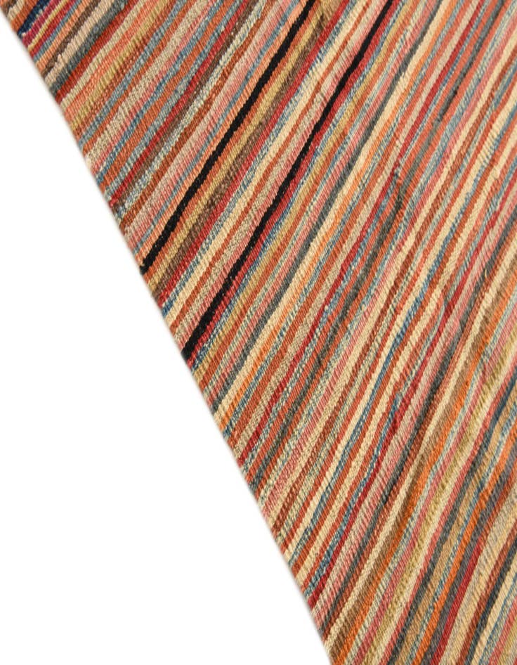 Detail image of  9' 9 x 14'  Hand Woven Kilim Modern Wool Rug