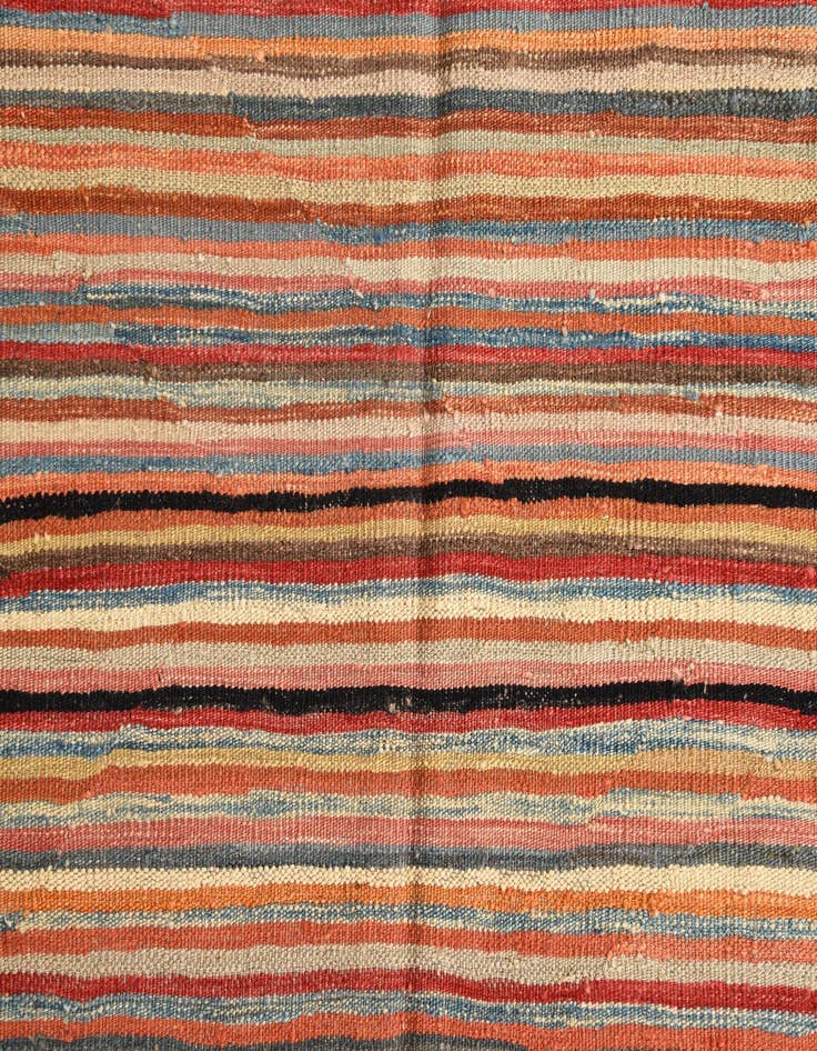 Detail image of  9' 9 x 14'  Hand Woven Kilim Modern Wool Rug