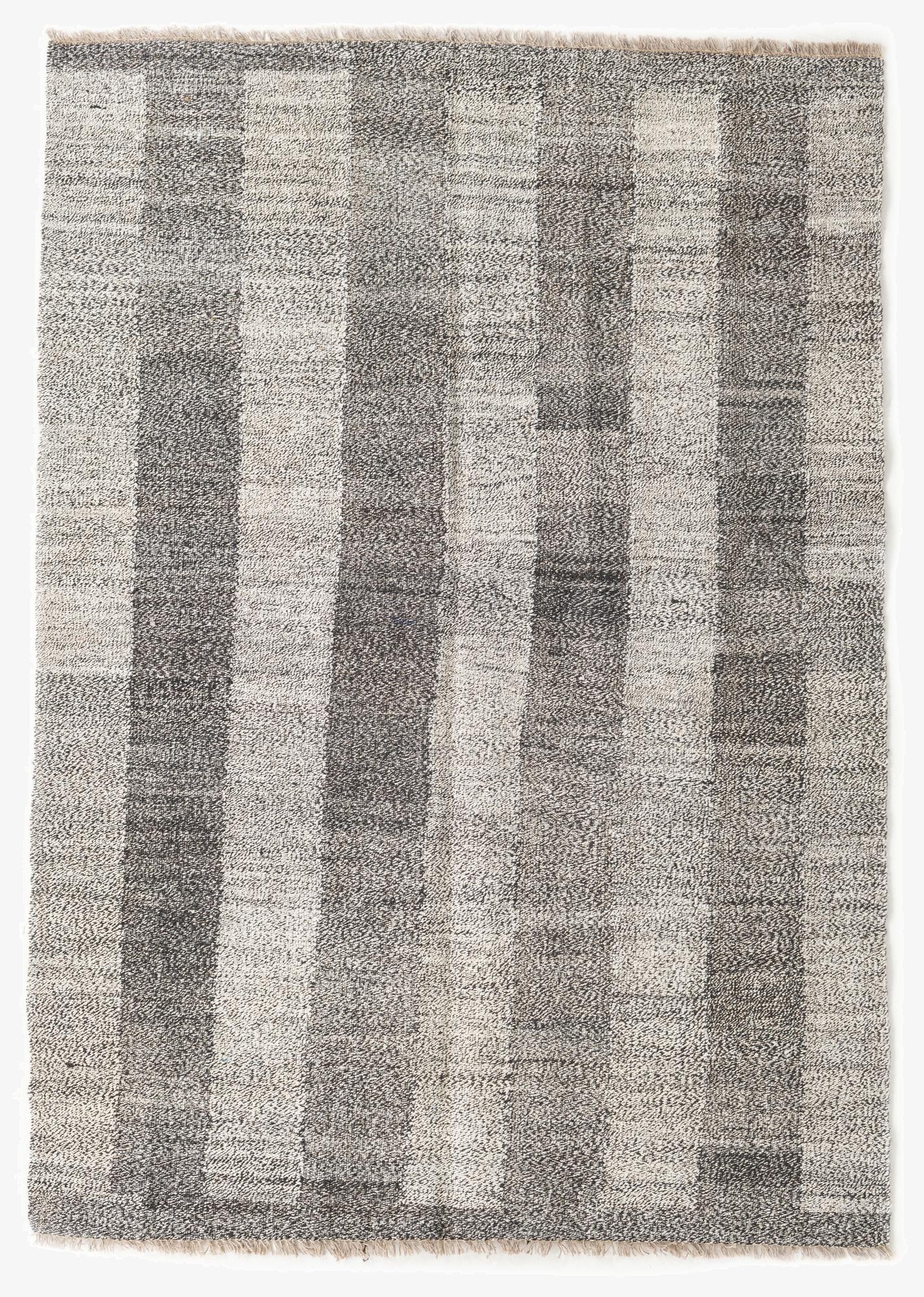  4' 9 x 6' 9  Hand Woven Kilim Modern Wool Rug