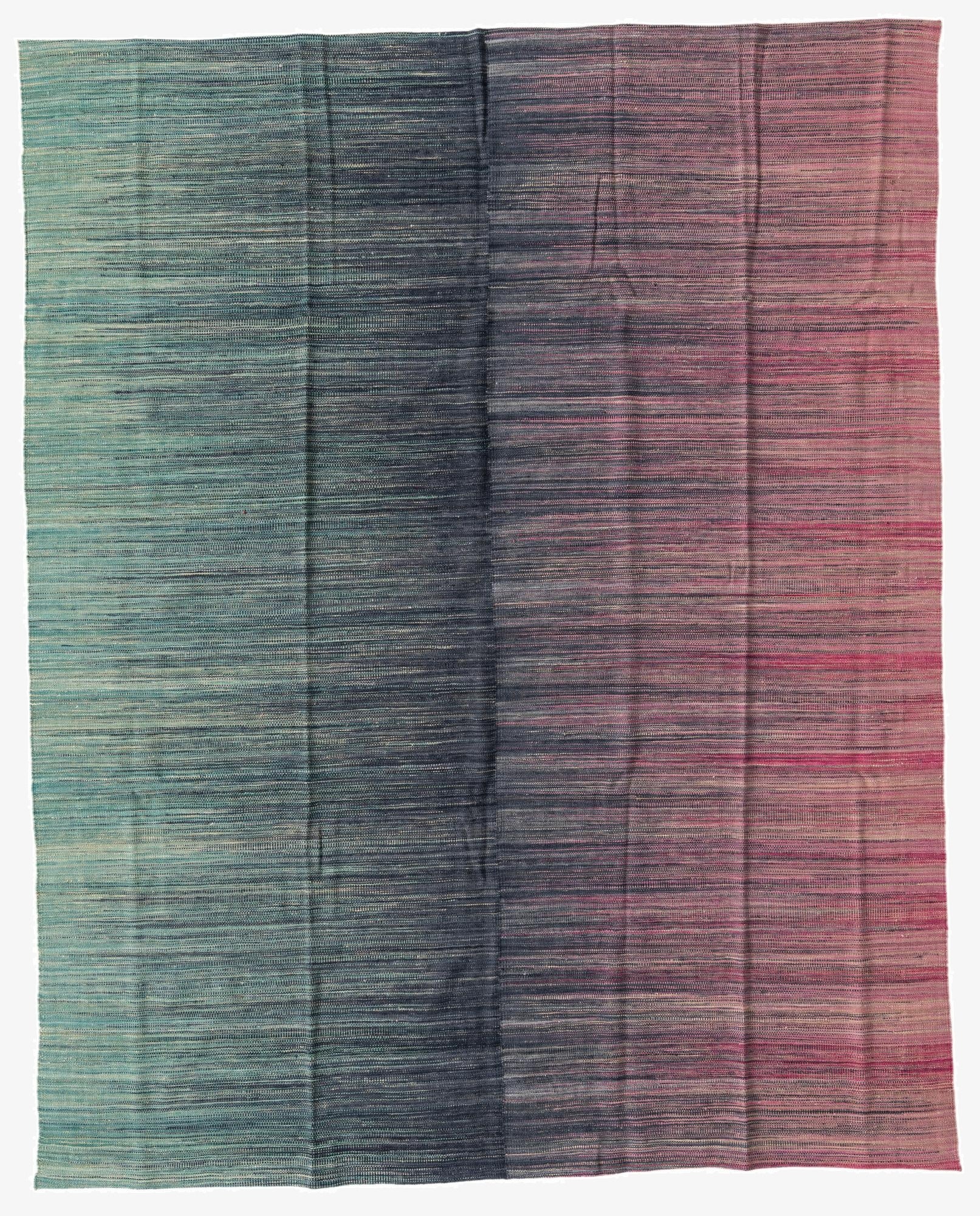  7' 8 x 9' 7  Hand Woven Kilim Modern Wool Rug