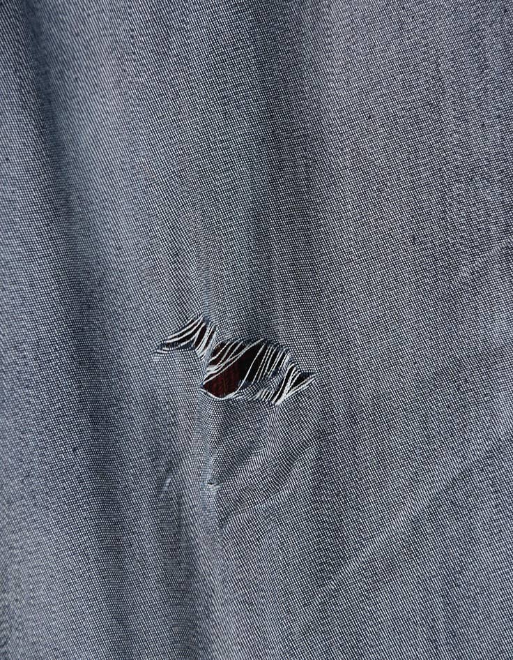 Detail image of  6' x 9' 8  Hand Woven Kilim Patchwork Wool Rug