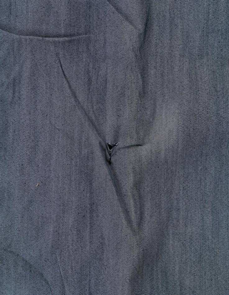 Detail image of  4' 2 x 6'  Hand Woven Kilim Patchwork Wool Rug