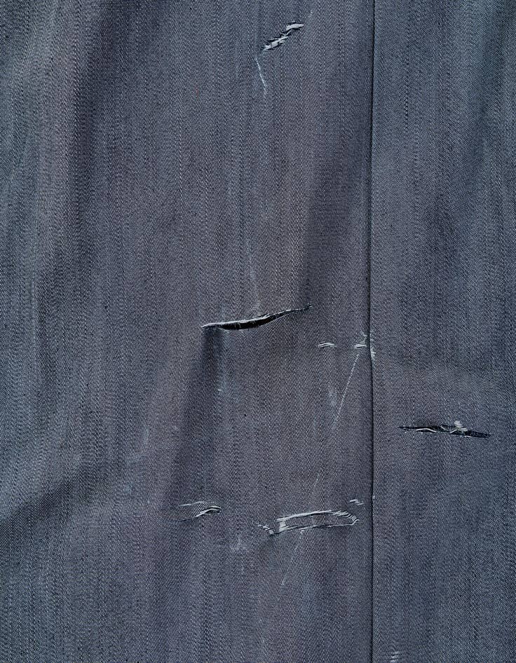 Detail image of  4' 2 x 6'  Hand Woven Kilim Patchwork Wool Rug