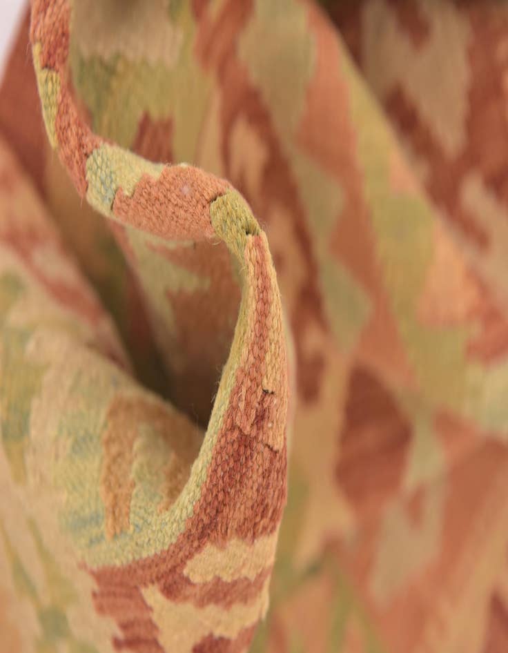 Detail image of  3' 2 x 5' 2  Hand Woven Kilim Waziri Wool Rug