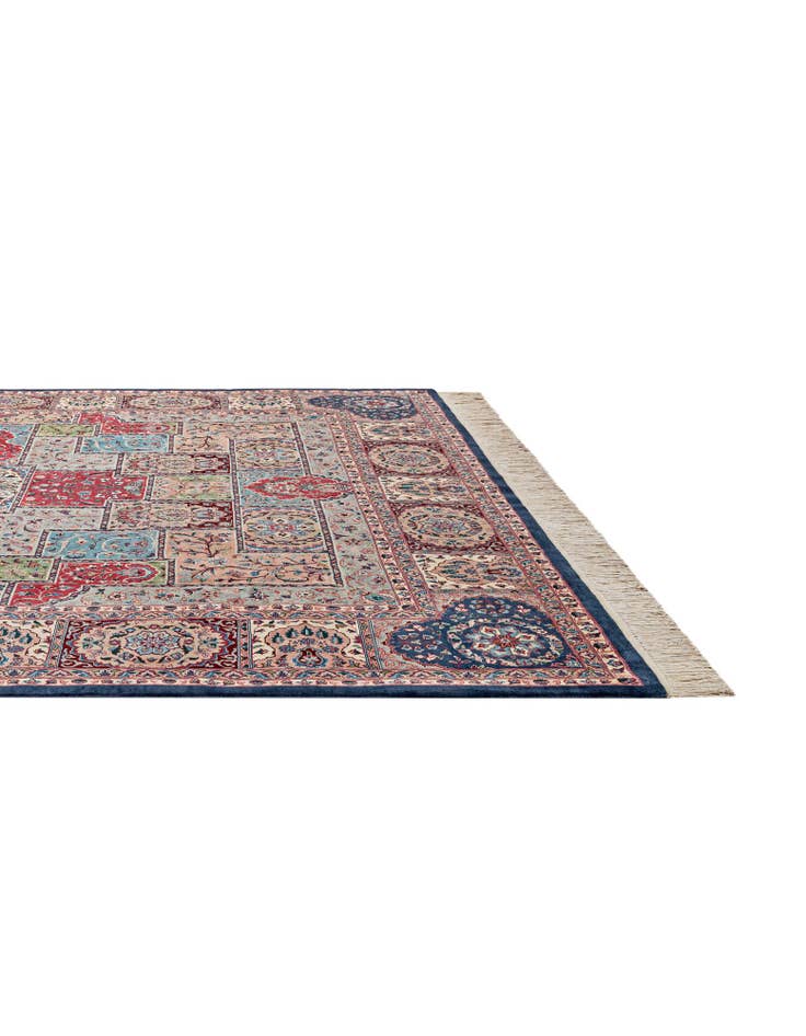 Detail image of  8' 1 x 10' 9  Hand Knotted Lahour Oriental Wool Rug