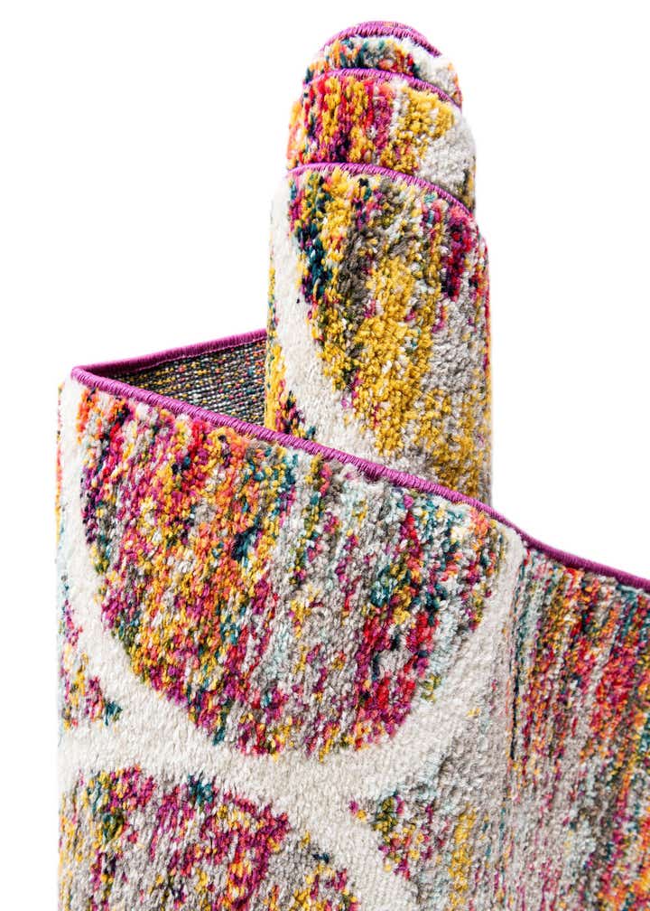 Multicolor 9' x 12' Lattice Frieze Rug | Rugs.com