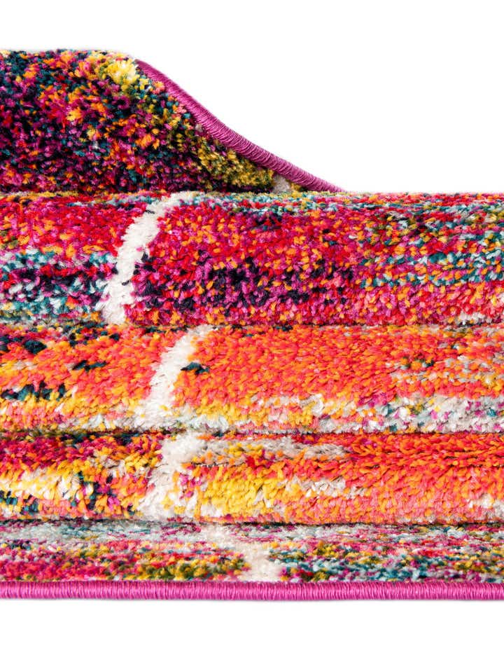 Multicolor 9' x 12' Lattice Frieze Rug | Rugs.com