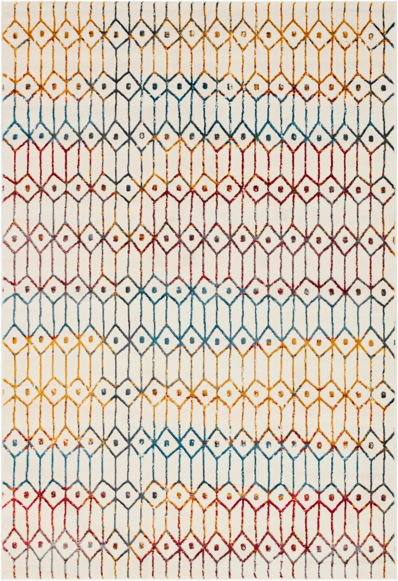  6' x 9' Lattice Trellis Rug