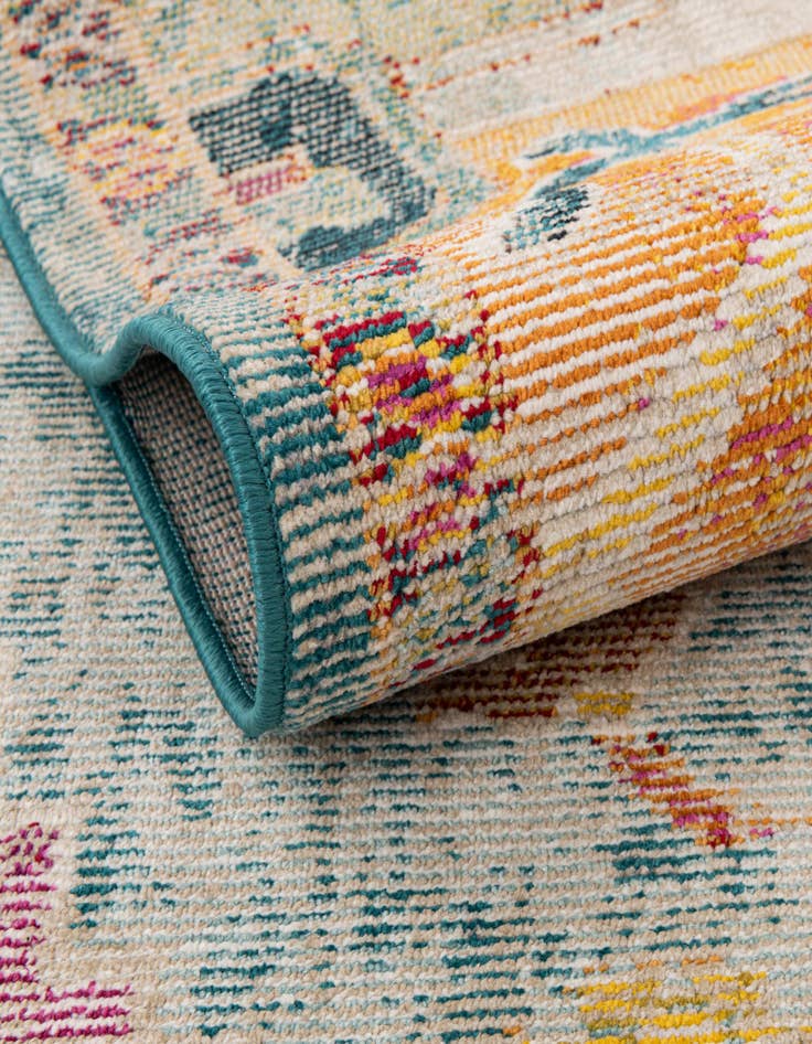 Detail image of  2' 7 x 5' Leipzig Rug