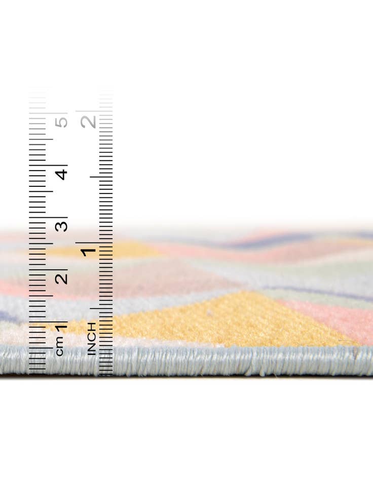 Detail image of  Custom Multi Lotus Rug