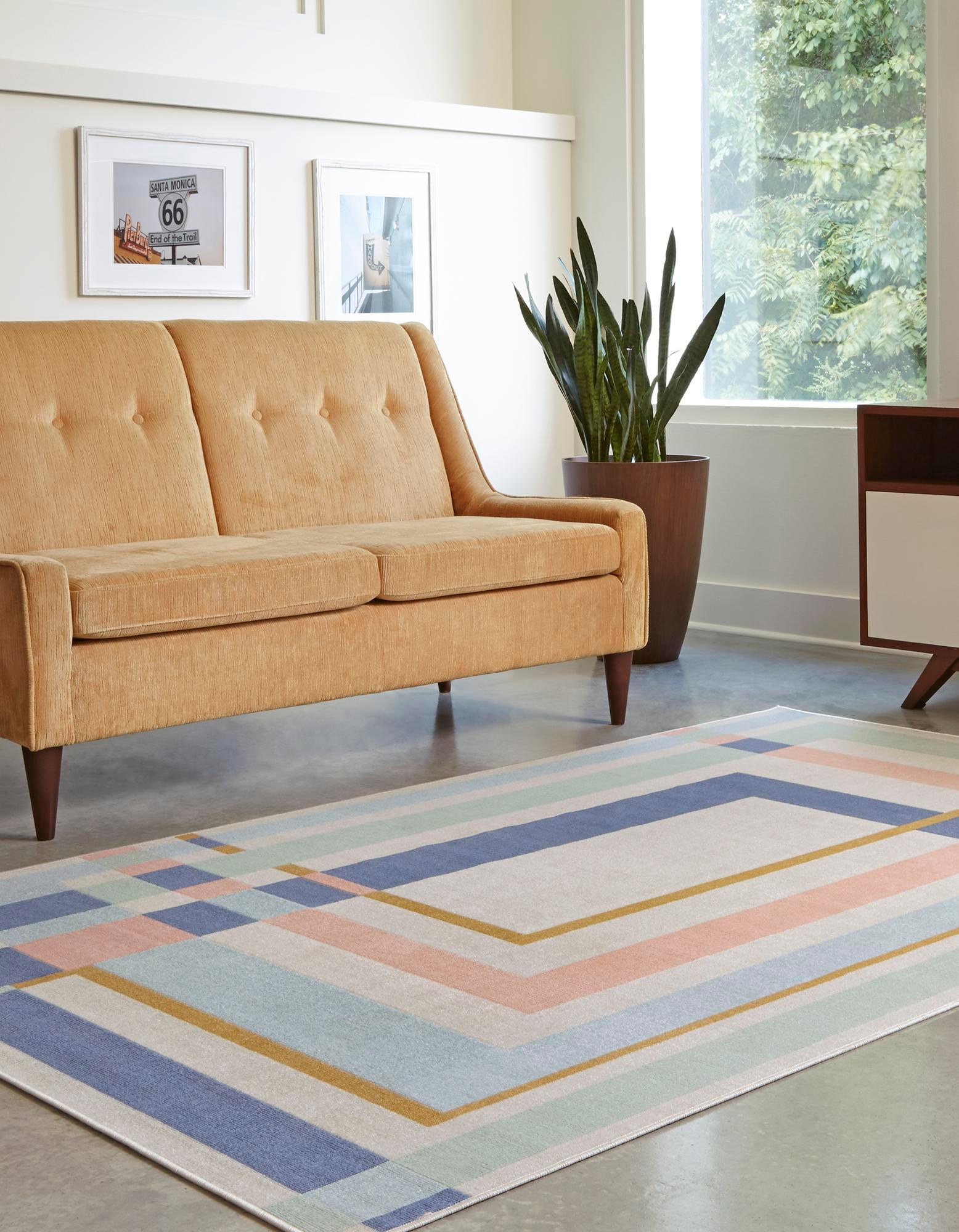  Custom Multi Lotus Rug