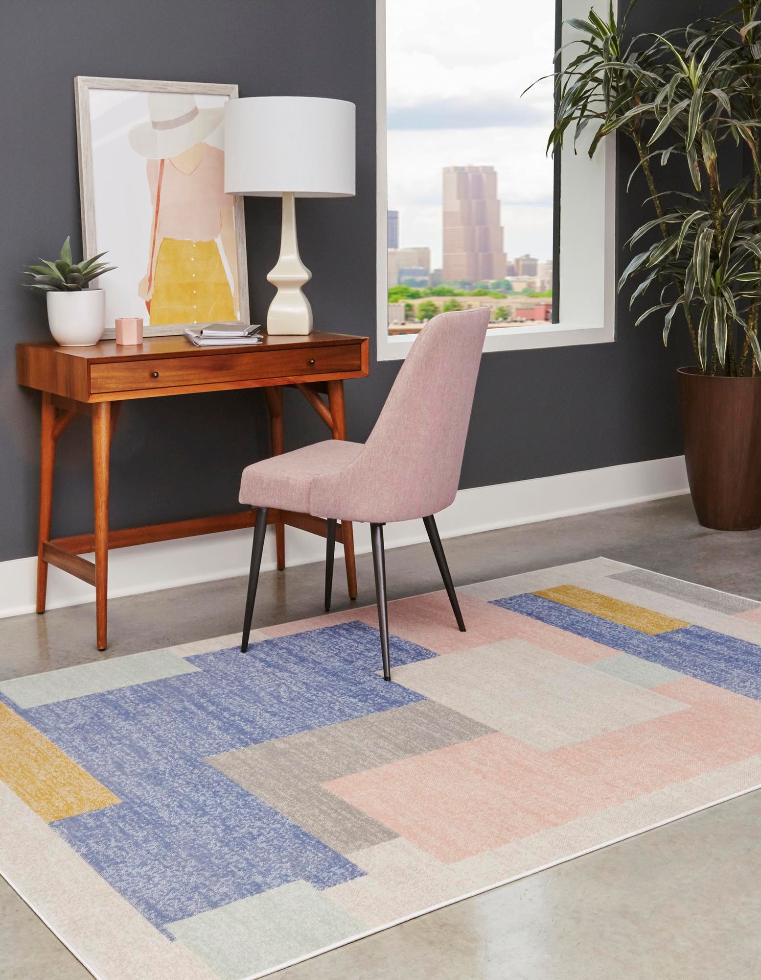 Multicolor 2' x 3' Lotus Rug | Rugs.com