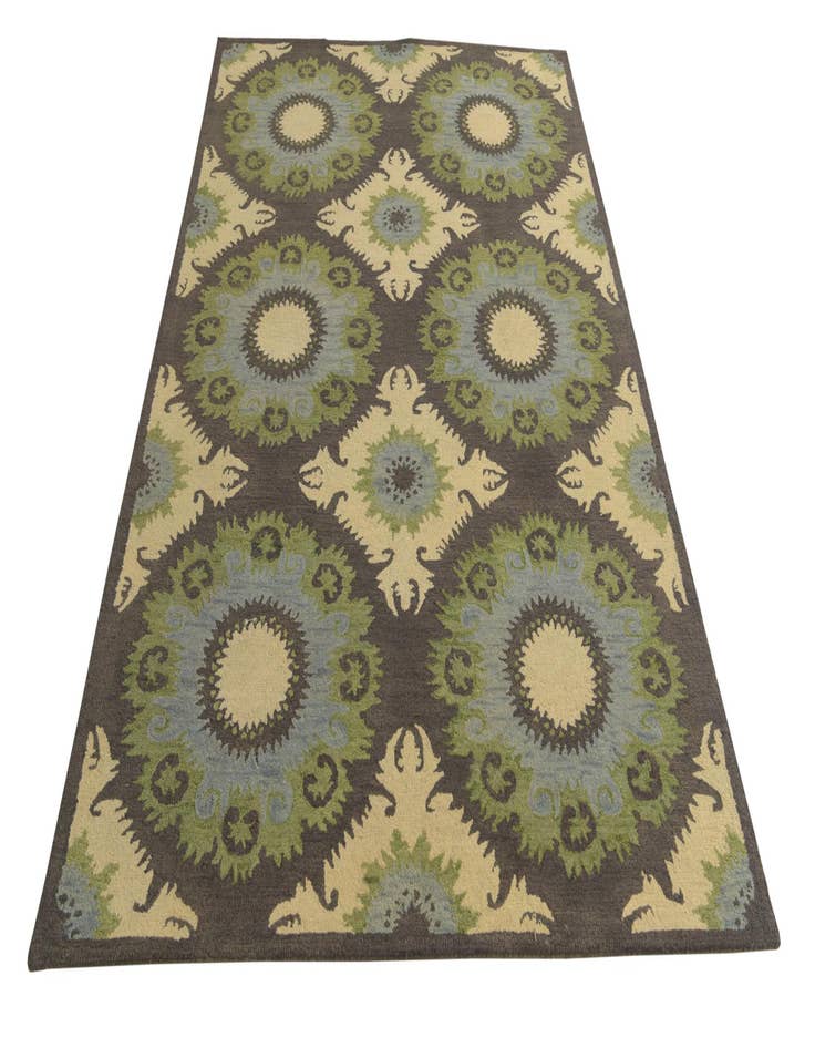 Detail image of  5' 1 x 8' Luna Wool Rug