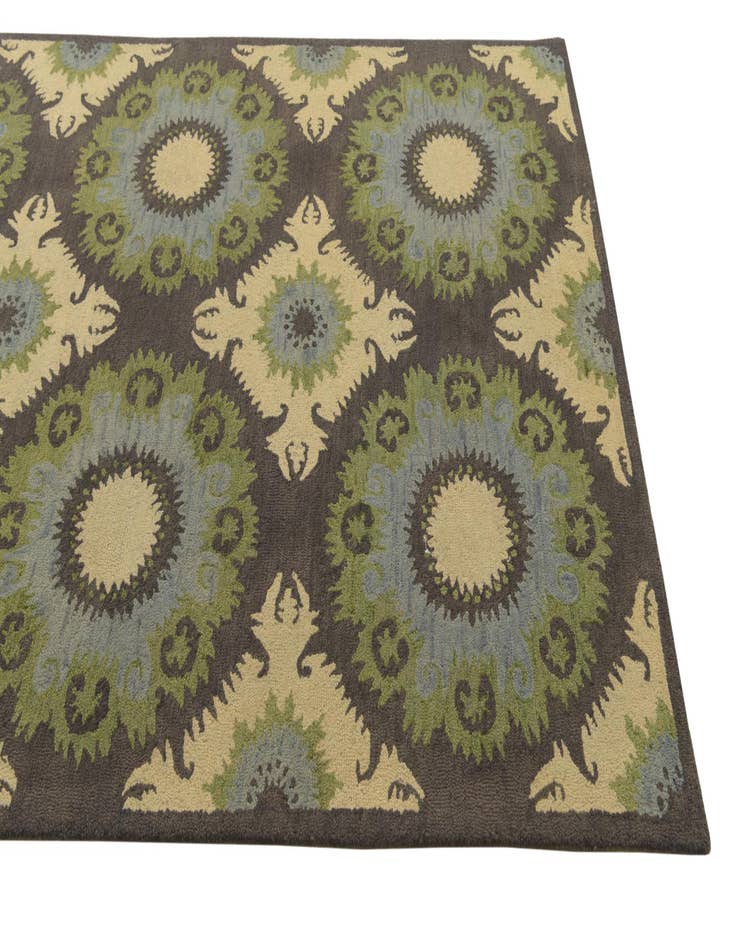 Detail image of  5' 1 x 8' Luna Wool Rug