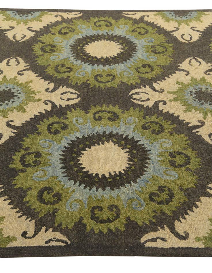 Detail image of  5' x 8' Luna Wool Rug