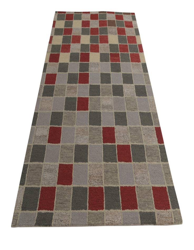 Detail image of  5' 2 x 8' Luna Wool Rug