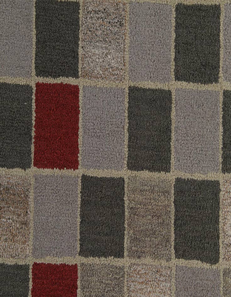Detail image of  5' 2 x 8' Luna Wool Rug
