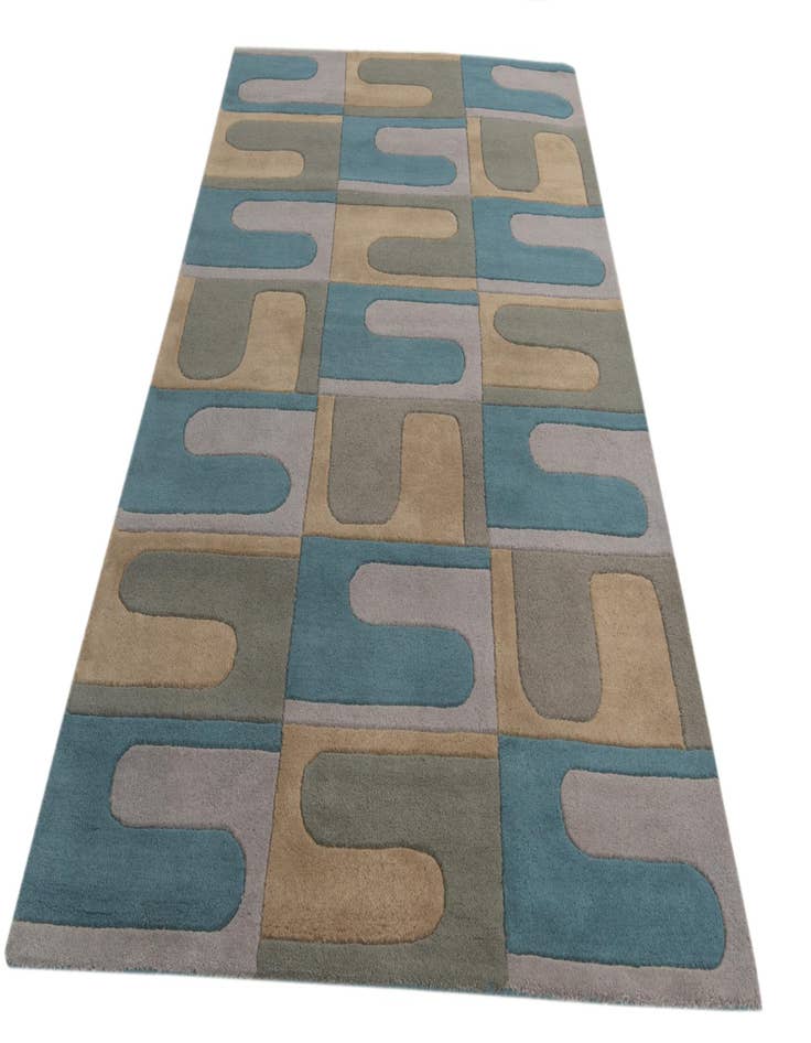 Detail image of  5' 1 x 8' Luna Wool Rug