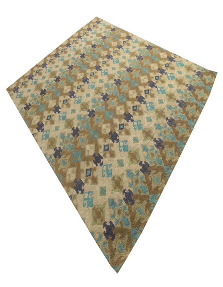 Detail image of  8' x 9' 10 Luna Wool Rug