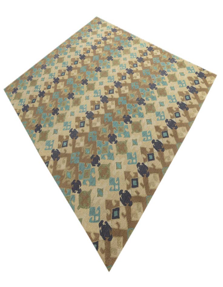 Detail image of  8' x 9' 10 Luna Wool Rug