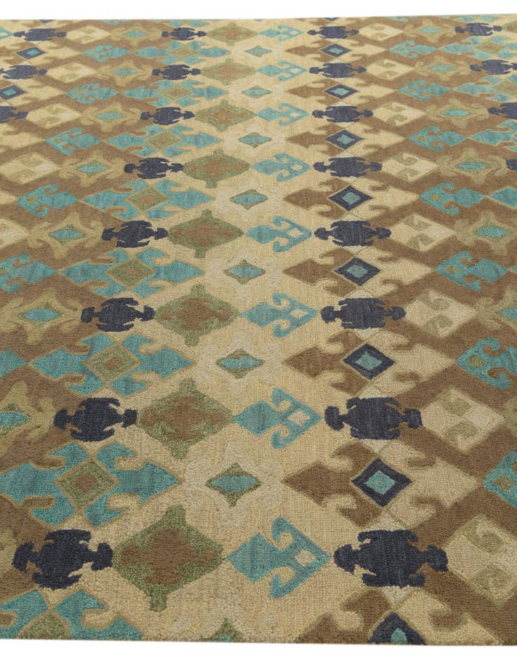 Detail image of  8' x 9' 10 Luna Wool Rug