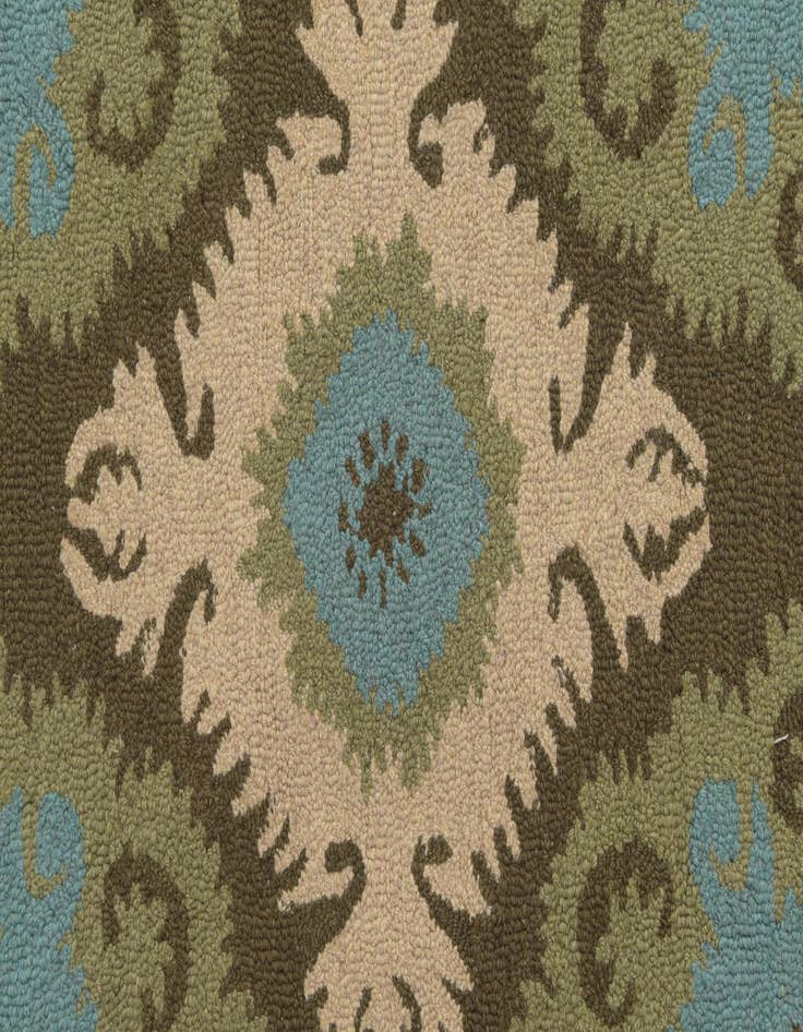 Detail image of  5' 1 x 8' Luna Wool Rug