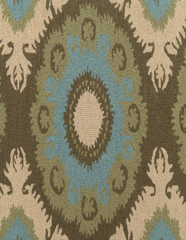 Detail image of  5' 1 x 8' Luna Wool Rug
