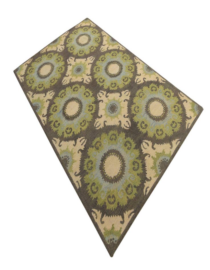 Detail image of  5' x 8' Luna Wool Rug