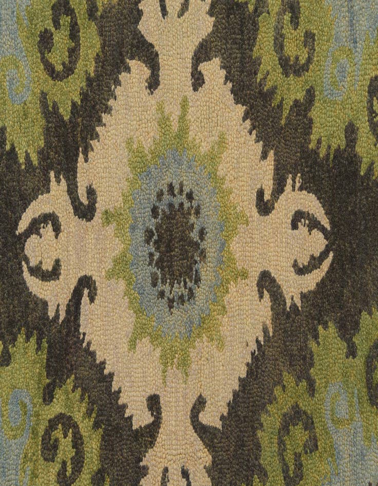 Detail image of  5' x 8' Luna Wool Rug
