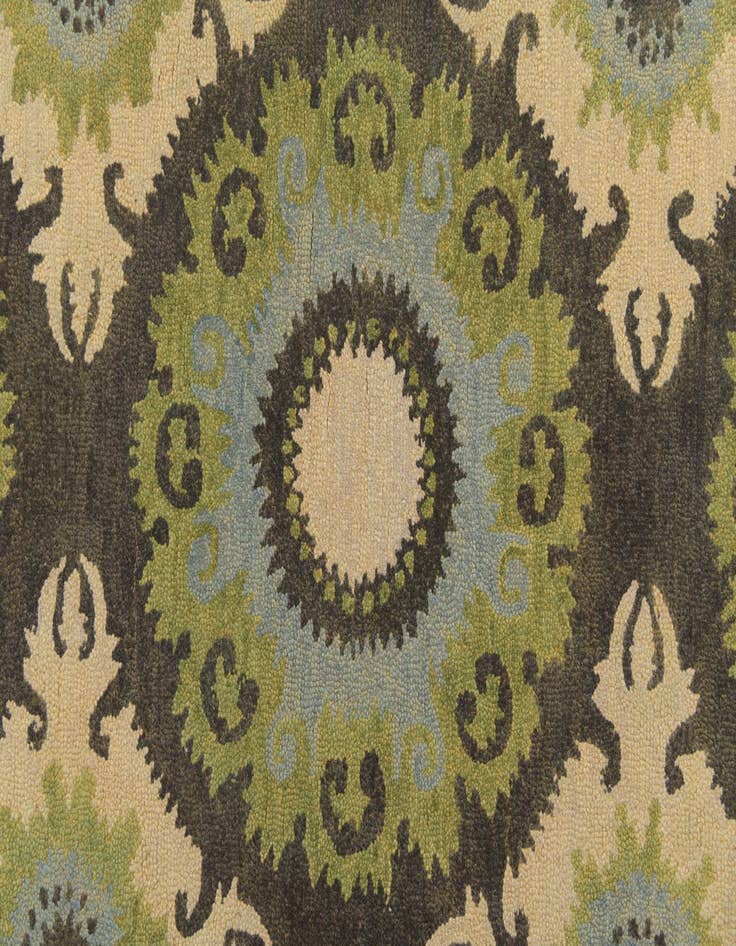 Detail image of  5' x 8' Luna Wool Rug