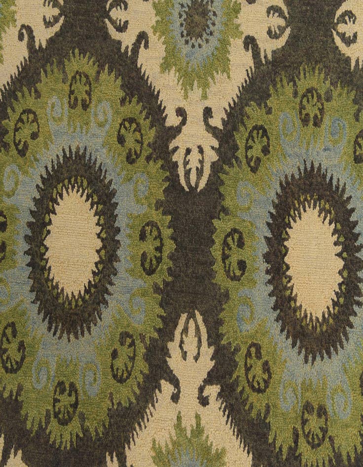 Detail image of  5' x 8' Luna Wool Rug