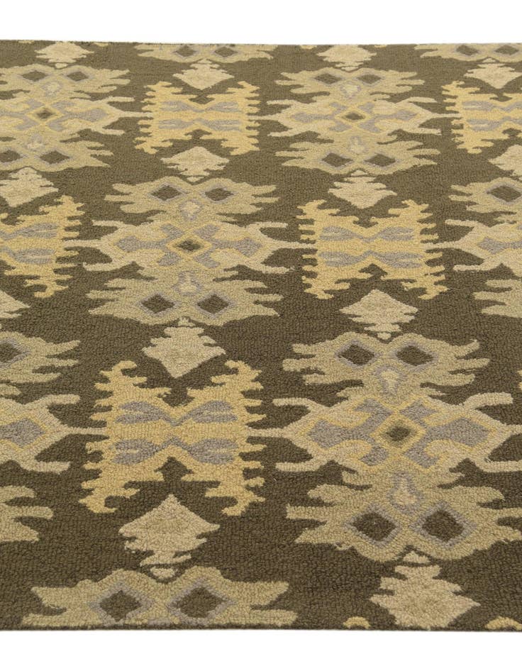 Detail image of  5' 2 x 8' Luna Wool Rug