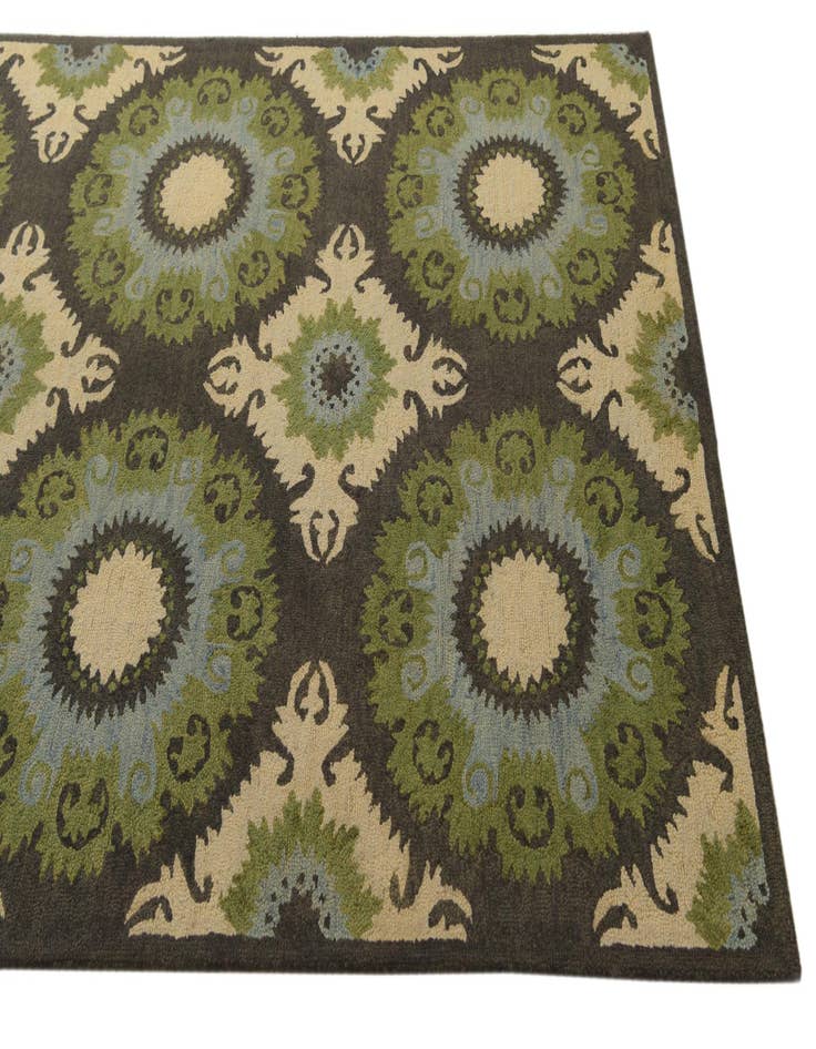 Detail image of  5' 1 x 7' 10 Luna Wool Rug