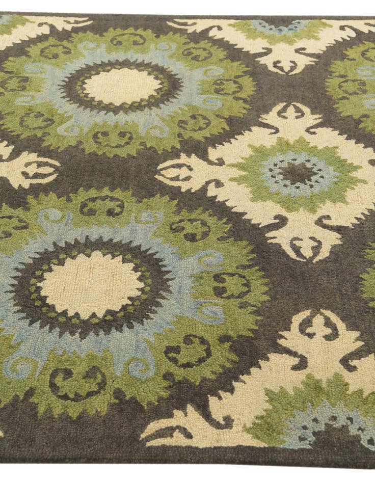 Detail image of  5' 1 x 7' 10 Luna Wool Rug