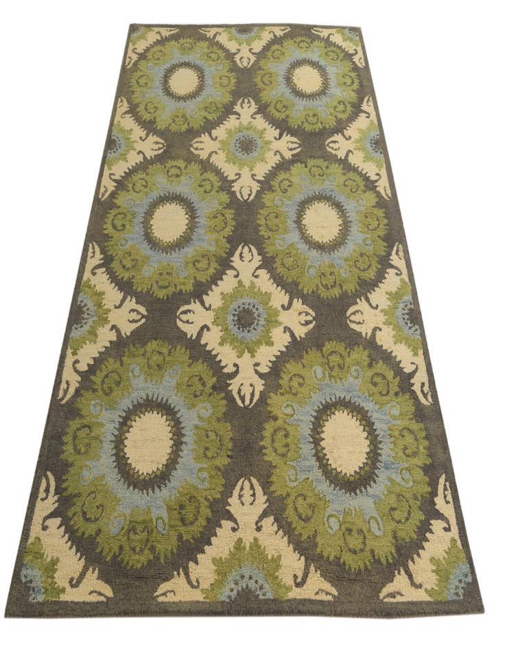 Detail image of  5' x 8' Luna Wool Rug