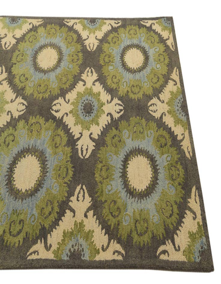 Detail image of  5' x 8' Luna Wool Rug