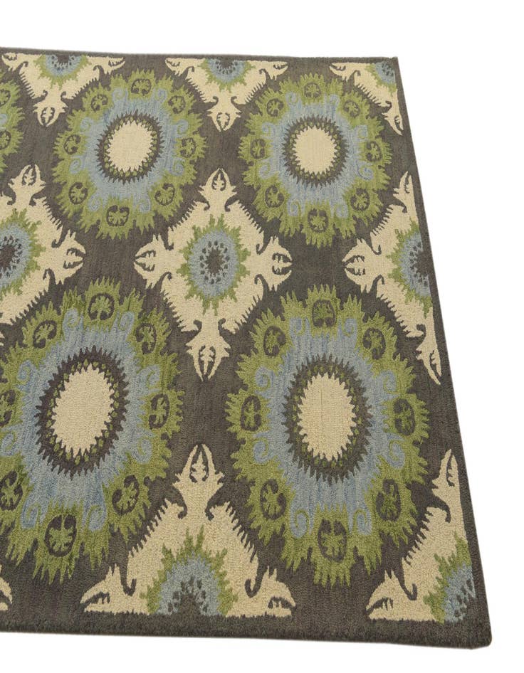 Detail image of  5' 1 x 8' Luna Wool Rug