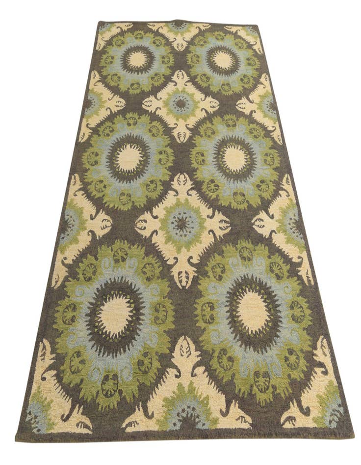 Detail image of  5' x 8' Luna Wool Rug