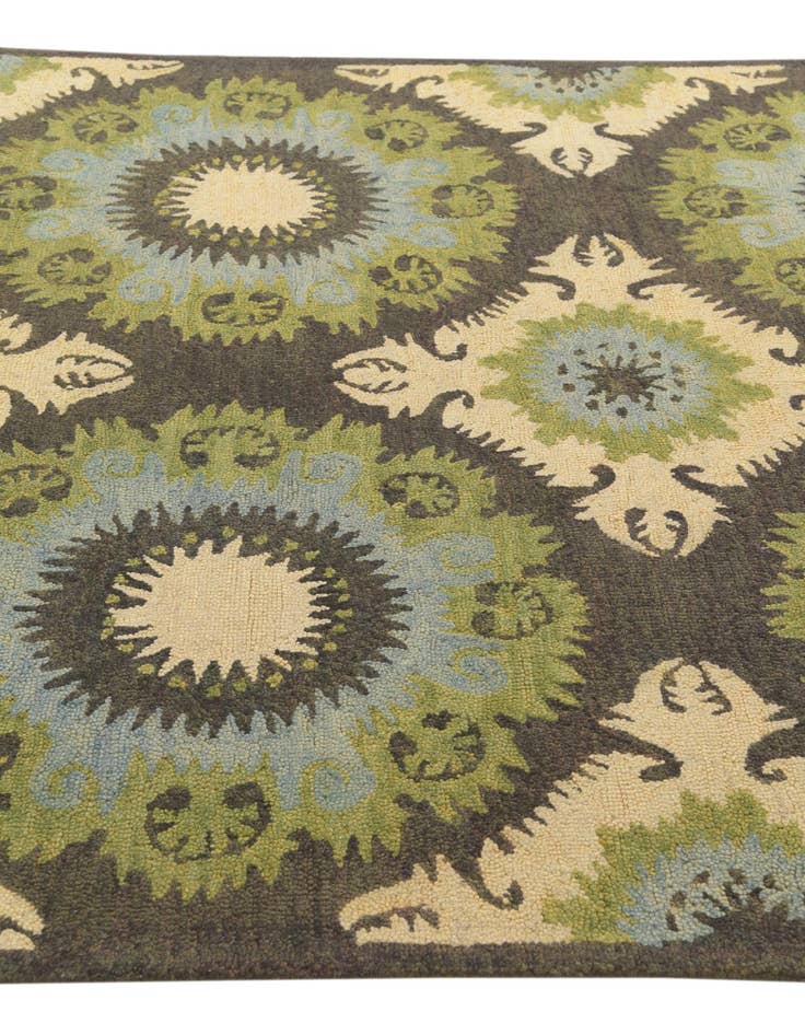 Detail image of  5' x 8' Luna Wool Rug