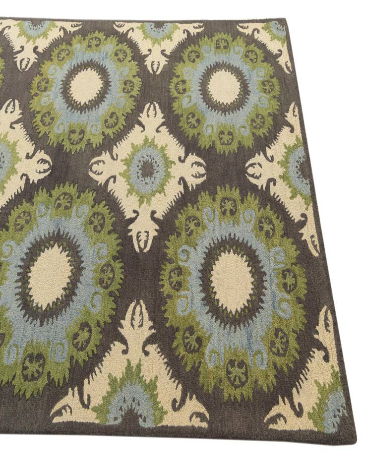 Detail image of  5' 1 x 8' 1 Luna Wool Rug