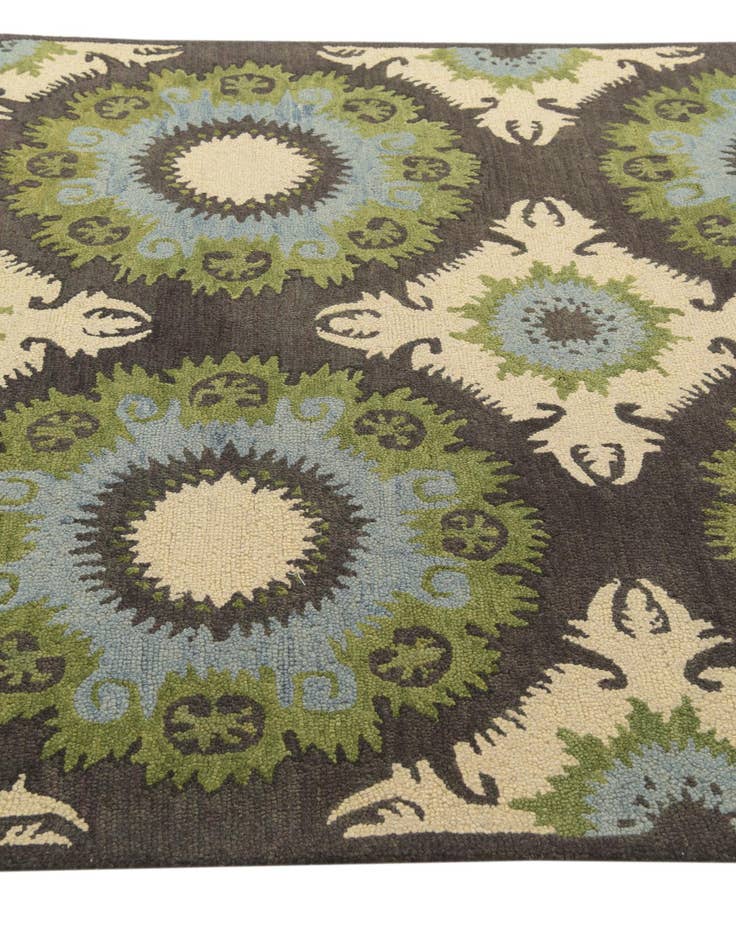 Detail image of  5' 1 x 8' 1 Luna Wool Rug